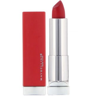 Maybelline, カラーセンセーショナル、メイドフォアオールリップスティック、レッドフォアミー (Maybelline)、0.15オンス (4.2g)