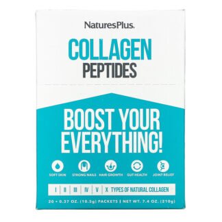 Nature's Plus, Collagen Peptides, 20 Stick Packets, 0.37 oz. (10.5 g) Each