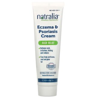 Natralia, ナトラリア, 湿疹＆乾癬用クリーム , 2 oz (56 g)