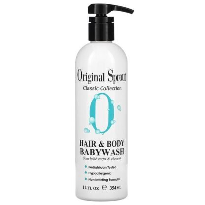 Original Sprout, Hair & Body Babywash、赤ちゃんから、12 液量オンス (354 ml)