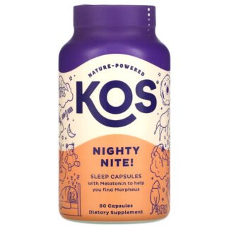 KOS, Nighty Nite!, Sleep Capsules, 90 Capsules