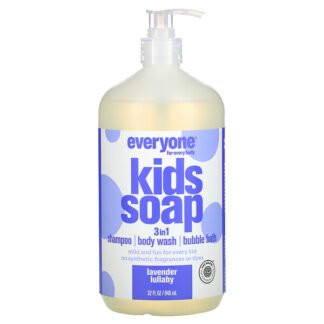 Everyone, エブリワンソープ・フォー・エブリキッド（子供用ソープ）、ラベンダーララバイ、32 液量オンス (960 ml)